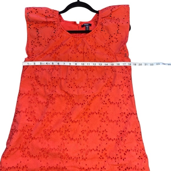 Women’s Hatley Kaia Eyelet Dress Medium Rouge Red - Picture 3 of 11